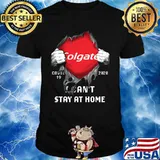 Blood insides colgate covid-19 2020 i can't stay at home shirt