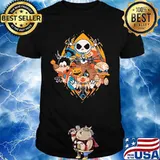 Blood insides halloween the nightmare characters shirt