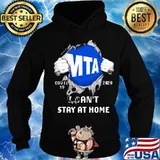 Blood insides mta covid-19 2020 i can't stay at home s Hoodie