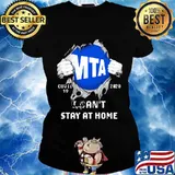Blood insides mta covid-19 2020 i can't stay at home s Ladies tee
