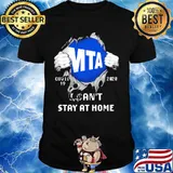 Blood insides mta covid-19 2020 i can't stay at home shirt