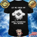 Blood insides steak n shake let me check my gmeashitometer nope nothing shirt