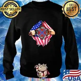 Blood insides they hate us cause they ain't us american flag independence day s Sweater