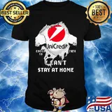 Blood insides unicredit covid-19 2020 i can't stay at home shirt