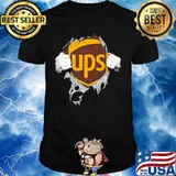 Blood insides ups logo shirt