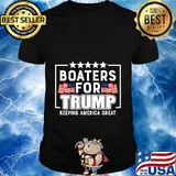 Boaters For Trump 2020 Trump Supporters Boat Parade 2020 T-Shirt