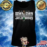 Boston downtown jaylen brown basketball s Tank top