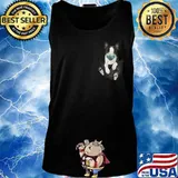 Boston terrier in the bag s Tank top