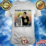 Brad marchand boston bruins where were you on that one diposhit vintage retro shirt