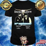 Brooks and dunn 30th anniversary 1990 2020 thank you for the memories signatures shirt