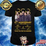 Bsb 27th anniversary 1993 2020 thank you for the memories signatures shirt