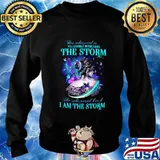 Butterflies they whispered to you cannot withstand the storm she whispered back i am the storm s Sweater