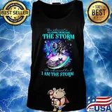 Butterflies they whispered to you cannot withstand the storm she whispered back i am the storm s Tank top