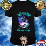 Butterflies they whispered to you cannot withstand the storm she whispered back i am the storm shirt