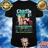 Charlie and the chocolate factory 15th anniversary 2005 2020 thank you for the memories signatures shirt