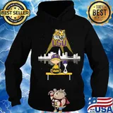 Charlie brown and snoopy lsu tigers football s Hoodie