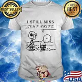 Charlie brown i still miss john prine shirt