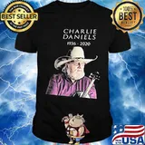 Charlie daniels playing guitar 1936 2020 shirt