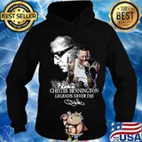 Chester bennington legends never die signature s Hoodie