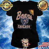 Chicago bears football logo s Ladies tee
