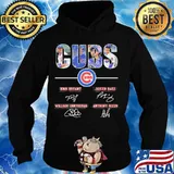 Chicago cubs baseball kris bryant javier baez willson contreras anthony rizzo signatures s Hoodie