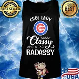 Chicago cubs lady sassy classy and a tad badassy s Tank top