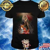 Chicken reflection florida american flag independence day shirt