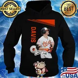 Chris davis baltimore oriole baseball signature s Hoodie