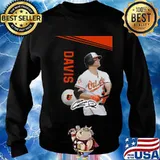 Chris davis baltimore oriole baseball signature s Sweater