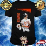 Chris davis baltimore oriole baseball signature shirt