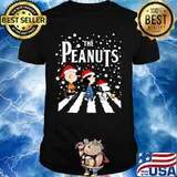 Christmas the peanuts abbey road shirt