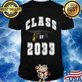 Class of 2033 Grow With Me School First Day Back to School Premium T-Shirt