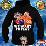 Clemson tigers trevor lawrence we want to play signature s Hoodie