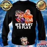 Clemson tigers trevor lawrence we want to play signature s Sweater