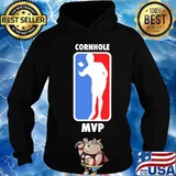 Cornhole mvp baseball logo 2020 s Hoodie