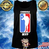 Cornhole mvp baseball logo 2020 s Tank top