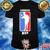 Cornhole mvp baseball logo 2020 shirt