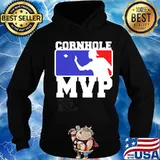 Cornhole mvp baseball logo s Hoodie
