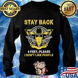 Cowboy stay back 6 feet please i don't like people s Sweater