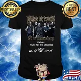 Cradle of filth 24th anniversary 21 albums thank you for the memories signatures shirt