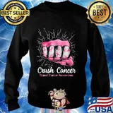 Crush cancer breast cancer awareness s Sweater