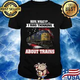 Csx huh what i was thinking about trains shirt
