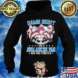 Damn right i am a colorado avalanche fan now and forever stars s Hoodie