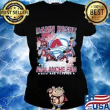 Damn right i am a colorado avalanche fan now and forever stars s Ladies tee