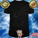 Dandelion flower snoopy breathe shirt