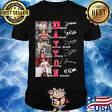 Dayton flyers women's basketball players signatures shirt