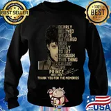 Dearly beloved we are gathered here today to get through this things called life prince 1958 2016 thank you for the memories signatures s Sweater