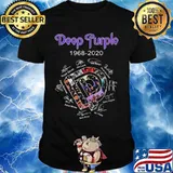 Deep purple band 1968 2020 members signatures shirt