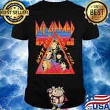 Def leppard hysteria world tour 1987 shirt