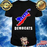 Democats American Flag Cat Shirt